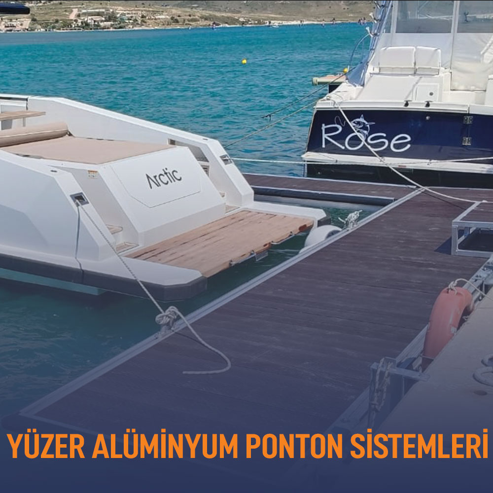 Yüzer Alüminyum Ponton Sistemleri - Mia Marin