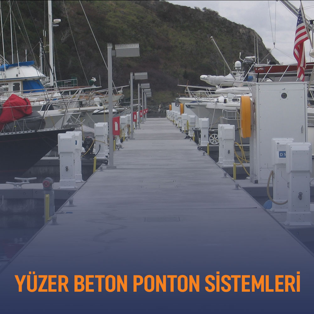 Yüzer Beton Ponton Sistemleri - Mia Marin